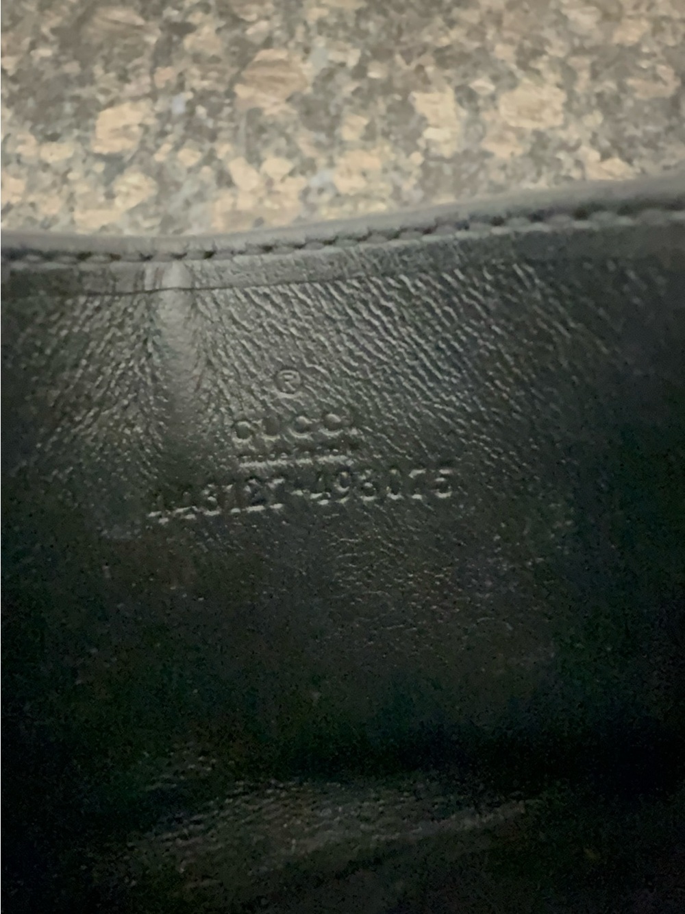 Gucci GG Marmont Quilted Black Leather Card Holder with Chevron Stitching - Picture 6 of 16